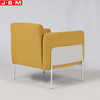 Minimalist Yellow Living Room Furniture Leisure Lounge Chair Fabric Single Sofa