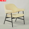 Modern Wooden Frame Upholstered Armchair Lounge Leisure Chairs For Home