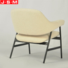 Modern Wooden Frame Upholstered Armchair Lounge Leisure Chairs For Home
