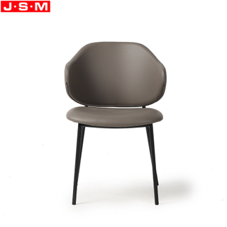 New Nordic Fabric Upholstery Modern Dining Chair Chair Modern Metal Base Restaurant Kitchen Dining Chairs