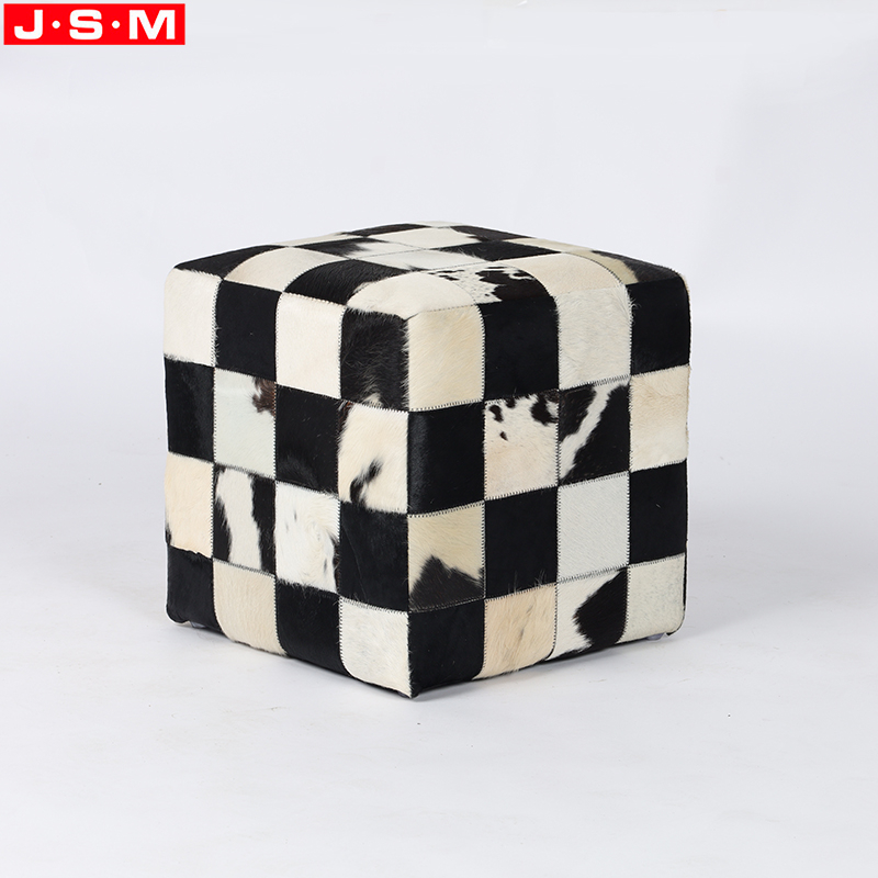 Mushroom Stool Ottoman American Ash Fram Fabric Or Pu Upholstery Stool Ottoman