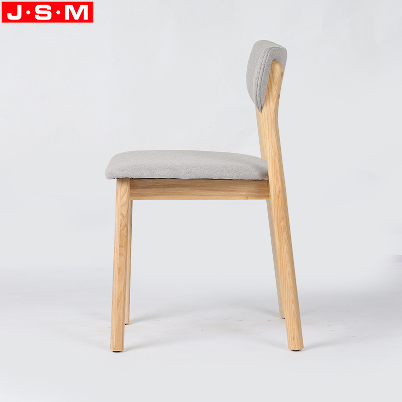 China fancy chairs Furniture Ash Veneer Back Dining Chair For Kitchen