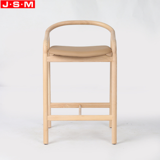 Counter Stools Chair Wood Furniture Red Oak Timber Frame Bar Chair Wood High Bar Stool