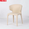 Dining Chairs Ash Frame Pu Fabric Upholstery Seat Pad Wooden Frame with Foam And Upholstery