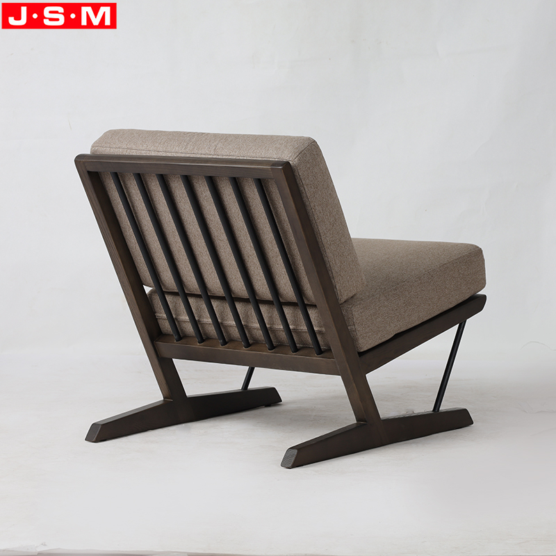 Cushion Seat Design Armchair Bedroom Leisure Sofa Chair Armchair With Fabric