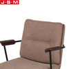 Fabirc or PU upholstery Chair Office Height Adjustable Original Design Simple Conference Office armrest with wood