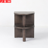 Wholesale Simple Design Homes Gardens Round Side Table With Metal Supporting Ash Timber Frame