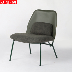 Morden Style Fabric Leisure Chaircushion Seat Arm Chair With Back