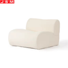 New Product Living Room White Color Sofa Modern Ash Timber Base Sofa For Home Hotel