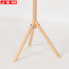 New Design Simple Style Home Hotel Bedroom Floor Ash Timber Standing Coat Racks