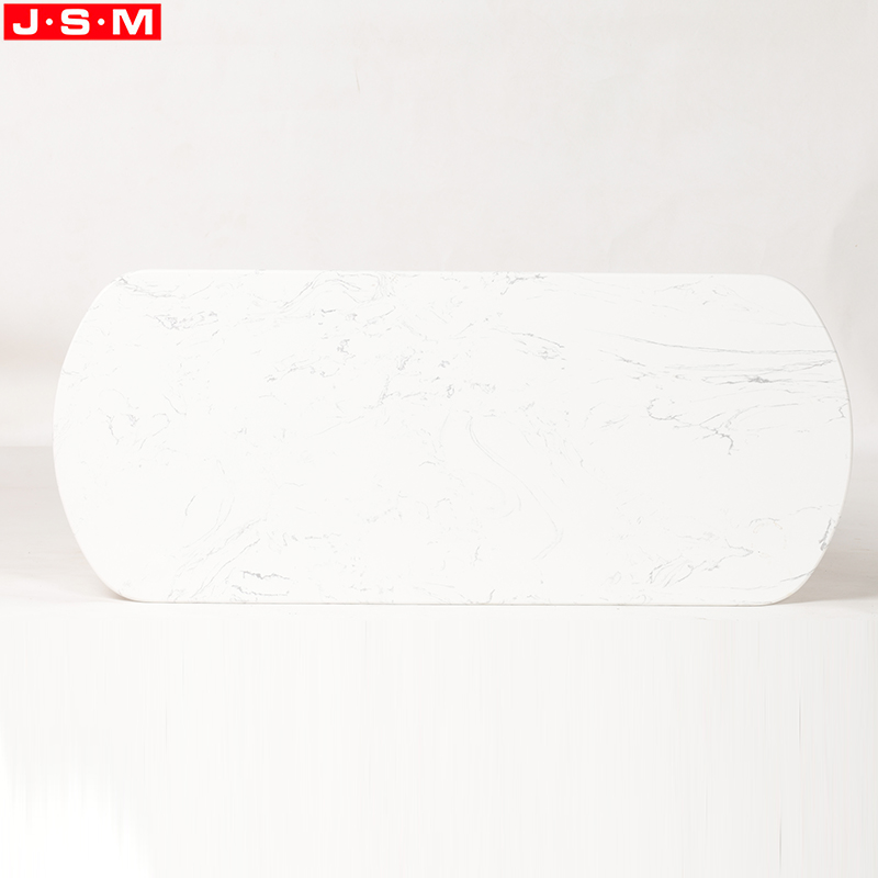 Customized Colors Table Stone Top And Ash Timber Base Desk For Study Work