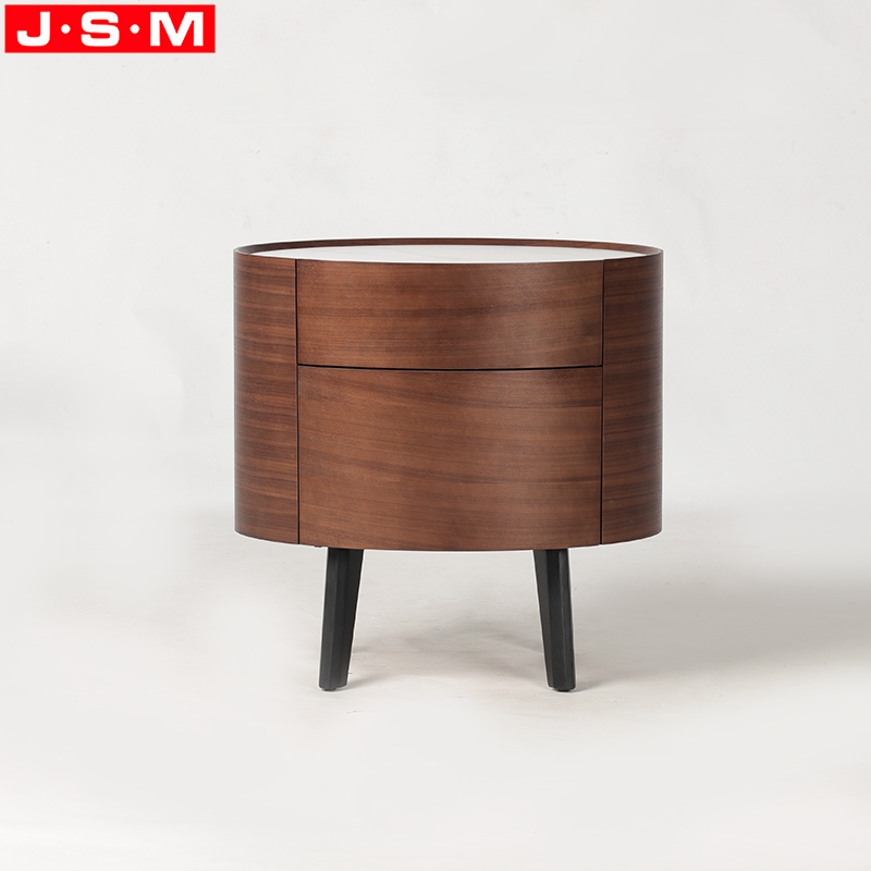 Simple European Style Wooden Bedside Cabinet Modern Bedside Cabinet With Drawers For Bedroom Furniture