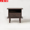 Chinese Manufacturers Directly Sell Stand Bedside Storage Cabinet Ash Timber Base Square Wood Bedside Cabinet