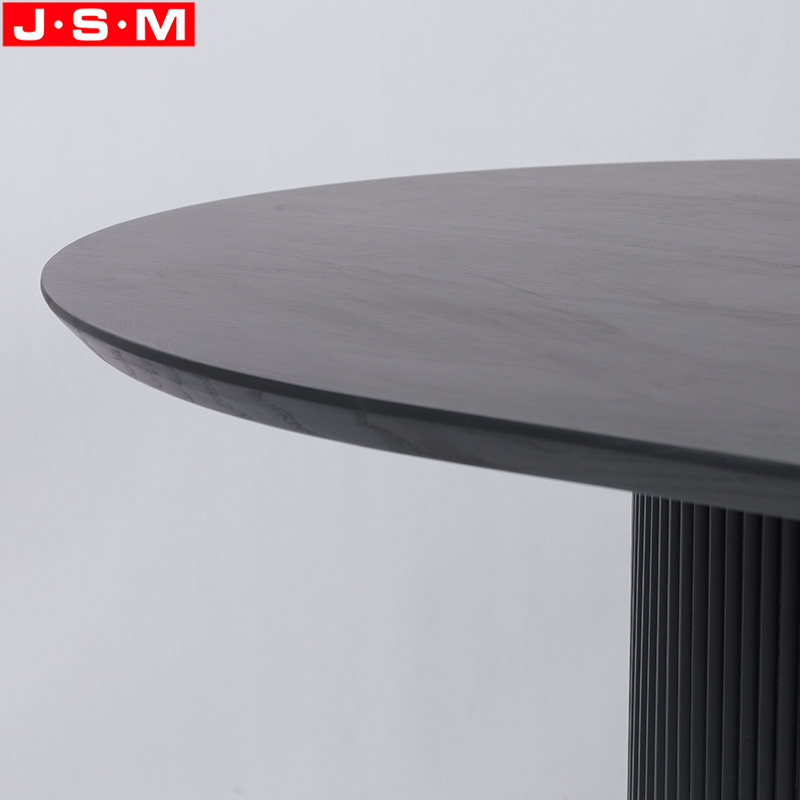 Luxury Modern Restaurant Modern Design Rectangle Shape Wood Dining Table Plywood with ash veneer top