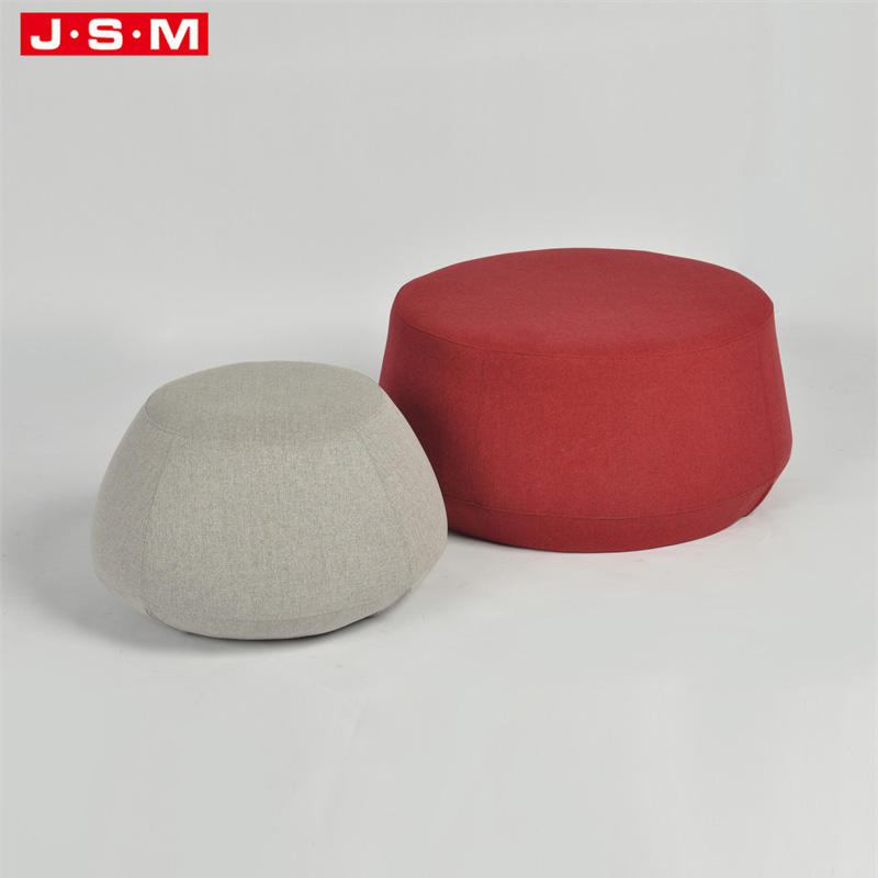 Hot Sale Customized Modular Furniture Round Lounge Chair Stools Ottomans