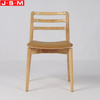 Simple Furniture Hotel Room Restaurant Wooden Ash Timber Frame Dining Chairs