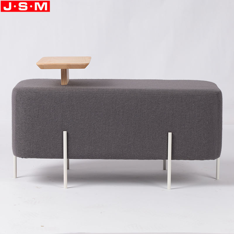 New Style Nordic Modern Living Room Table Wooden Base Metal Tea Table