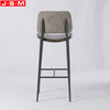 Wholesale Nordic Luxury Modern fabric High Counter Height Bar Chairs Stools For Kitchen Restaurant Bar Table