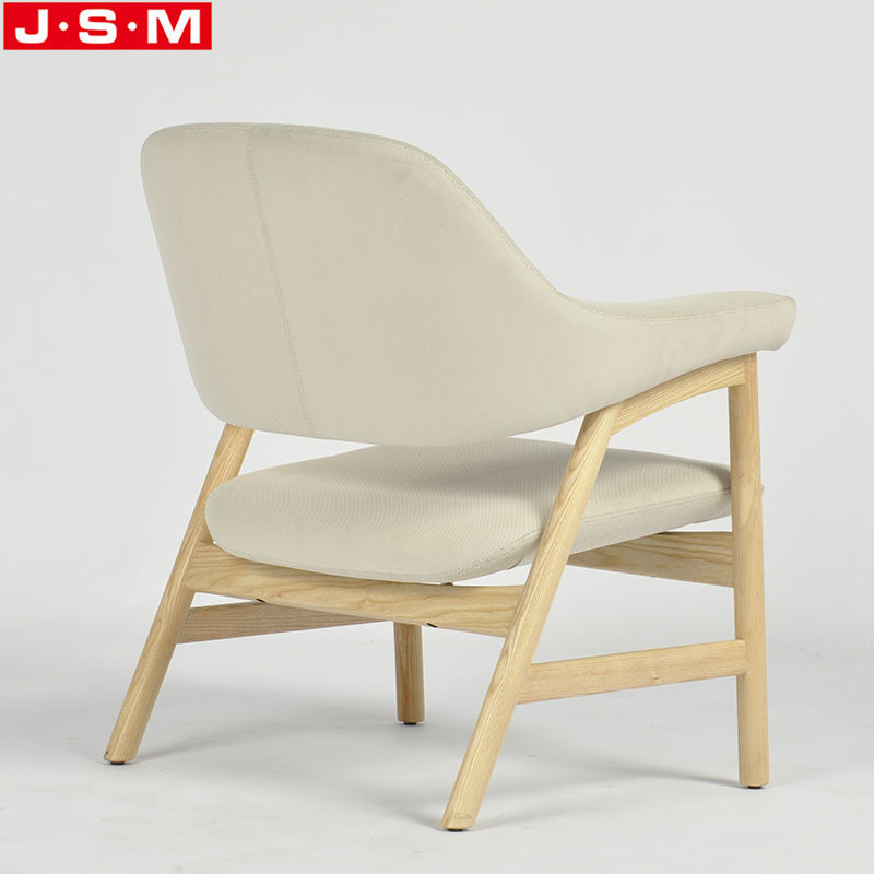 Modern Furniture Children Living Room Restaurant Outdoor Wooden White Armchairs