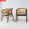New Designs Hotel Plastic Rattan Outdoor Fram Formal Dining Chairs