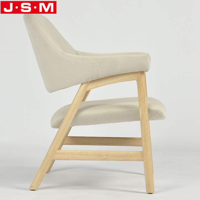 Modern Furniture Children Living Room Restaurant Outdoor Wooden White Armchairs