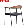 Minimalist Medical Office Boss Wooden Lumbar Support Black Base Office Chair