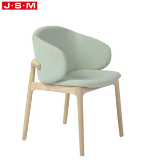 China Suppliers Modern Cushion Seattop Solid Wood Leg Dining Chair