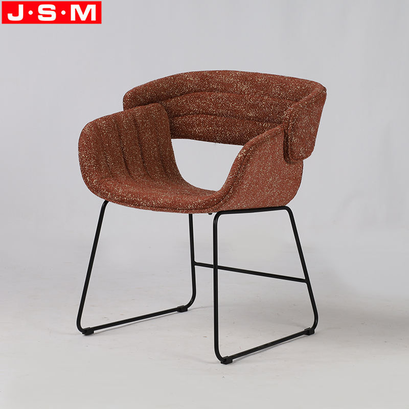 Factory Manufacturer Comfort Fabric Dining Chair Vintage Upholstery Dining Chair