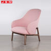 Hot Sale Modern Velvet Wooden Restaurant Room Furniture Retro Armchair Chair