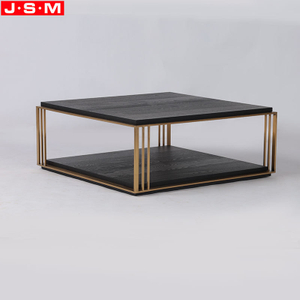 Double-Layer Coffee Table Apartment Living Room Nordic Simple Tea Table