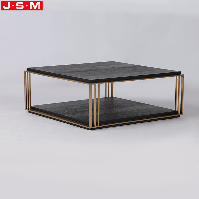 Double-Layer Coffee Table Apartment Living Room Nordic Simple Tea Table