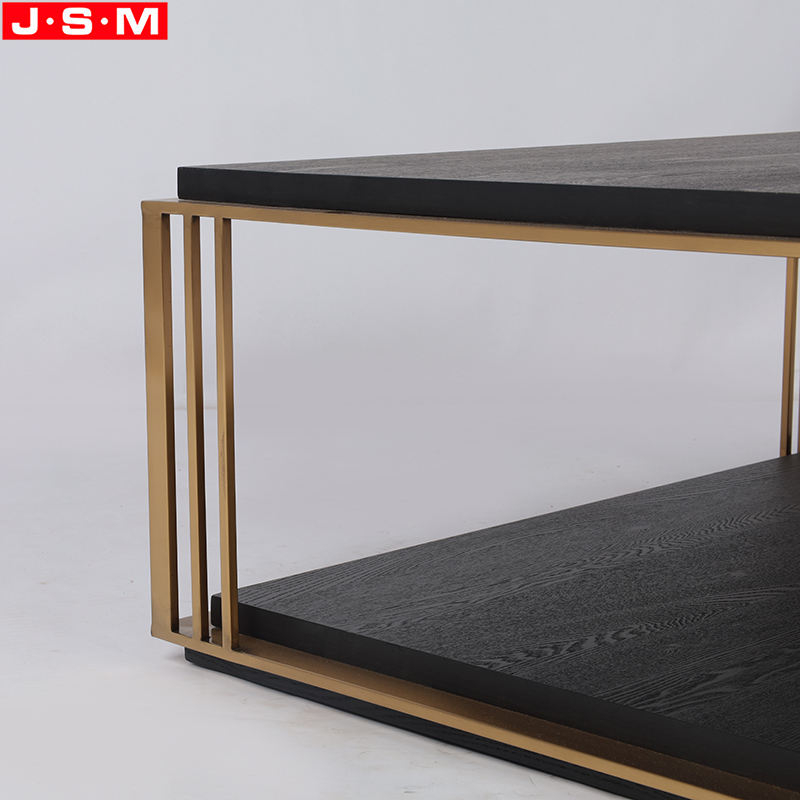 Double-Layer Coffee Table Apartment Living Room Nordic Simple Tea Table