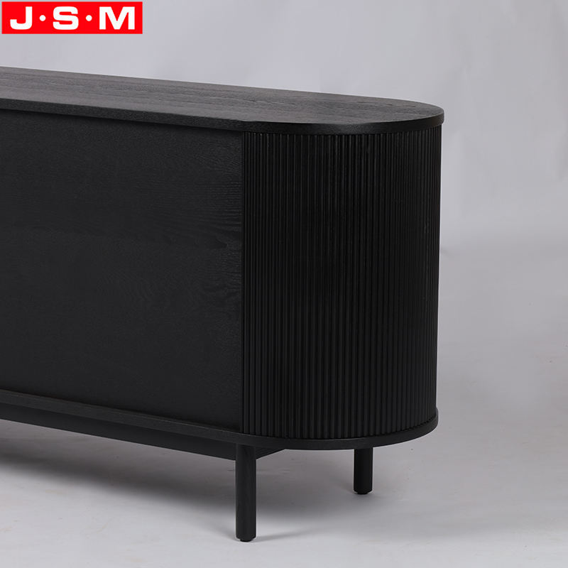 Modern Wooden Tv Bench Living Room Storage Cabinet With 2 Drawers