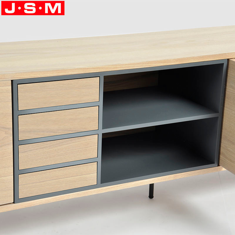 Wholesale Wooden Living Room Furniture TV Stand Table Veneer Carcase TC Cabinet