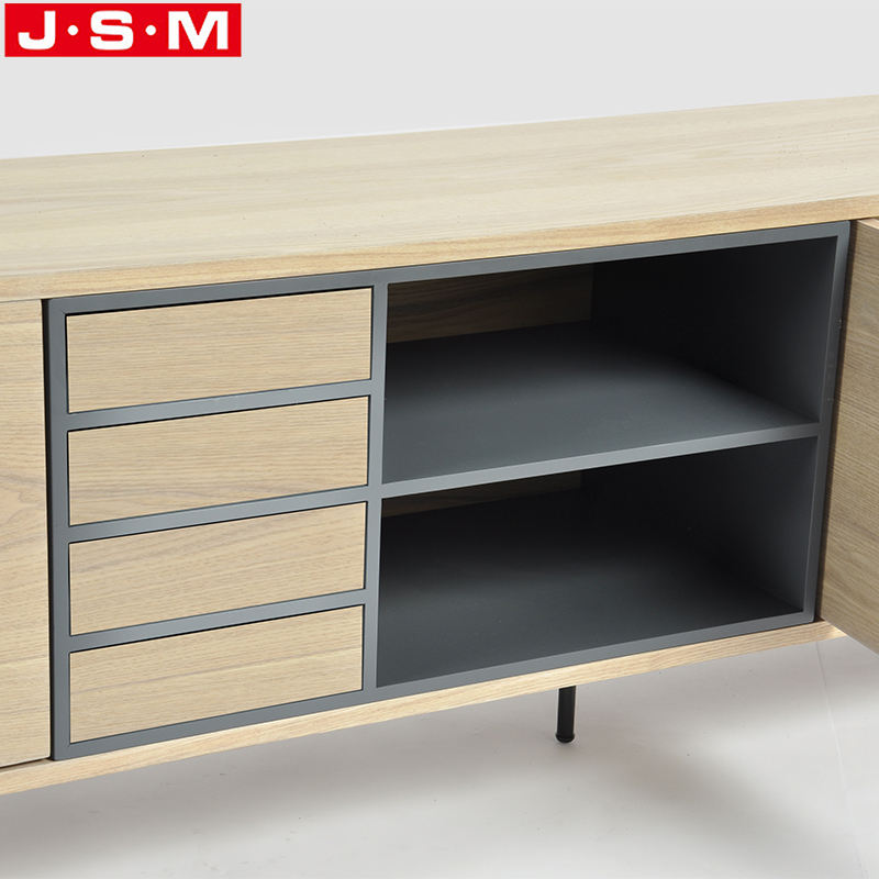 Wholesale Wooden Living Room Furniture TV Stand Table Veneer Carcase TC Cabinet