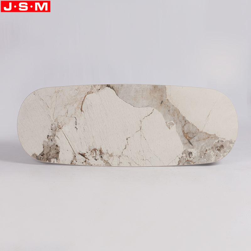 Factory Wholesale Man Made Marble Slatestone Living Room Tea Table