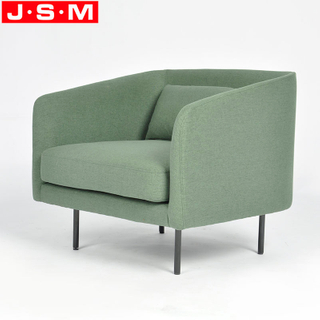 Factory Wholesale Bedroom Furniture Accent Chair Relax Fabric Lounge Single Seat Sofa Chairs