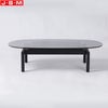 Professional Customized Home Furniture Living Room Tea Table Tempered Glass Top Tea Table