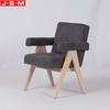 Wholesale Lower Cost Dinning Chair Hotel Modern Ash Wood Dinning Chair With Arms