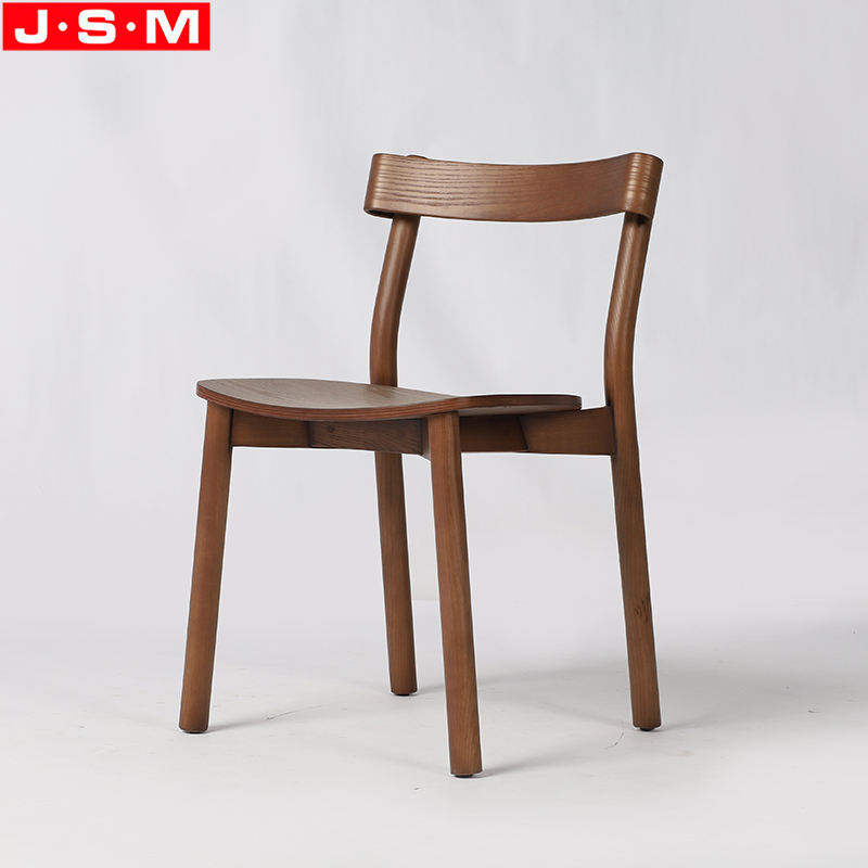 Chinese Style Restaurant Stackable Wooden Dinning Room Wooden Dining Chairs