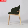 Green Restaurant Ash Timber Home Furniture Wooden Legs Dining Chair