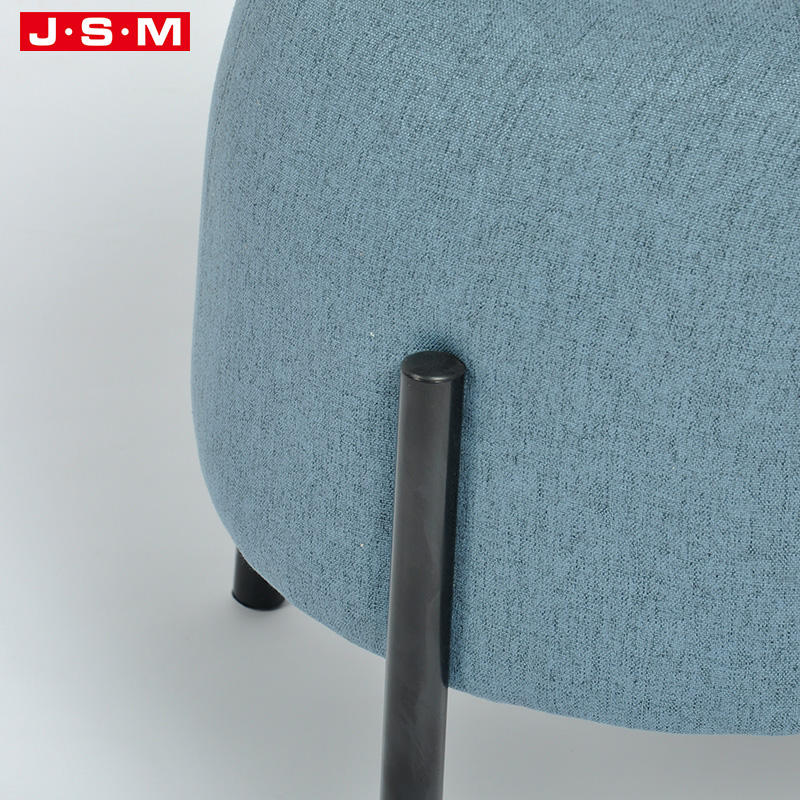 Modern Fasion Home Office Living Room Hallway Bedroom Rounnd Fabric Ottoman