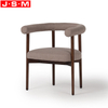Luxury Wooden Ash Base Room Furniture Chairs For Cafe Restaurant Fabric Upholstery Dining Armchair Chairs
