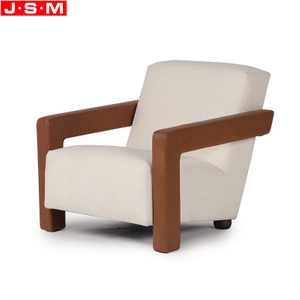 Wholesale Home Mid-Century Modern Accent Chair Fabric Leisure Armchair