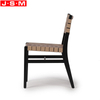 Italian Style Modern Home Office Restaurant Cafe Wood Leather Dining Chairs