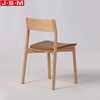 Factory Direct Sales Leather Chairs Dining Chairs With Wooden Legs