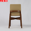 Country Rustic Retro Cafe Hotel Ash Timber Wood Legs Foam And Fabric Dining Chair