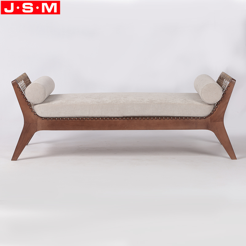 Plastic Rope Woven Meditation Bench