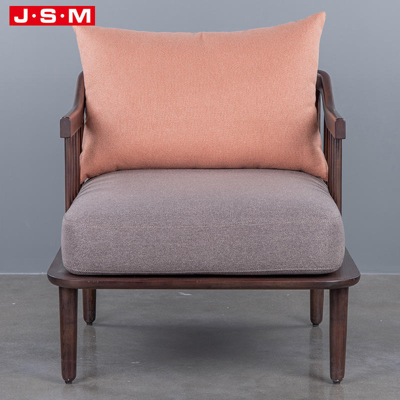 European Luxury Couch Living Room Sofa Ash Timber Modern Hotel Sofa Armchair