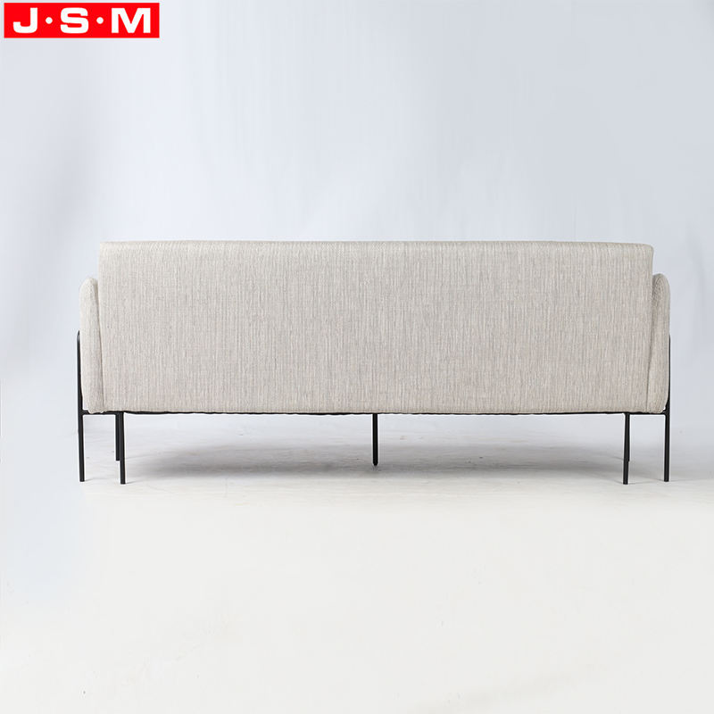Modern Interior Cushion Wooden Frame L Shape Villa Home Furniture Chaise Lounge Sofa